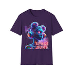 Space Buns T-Shirt – Futuristic Alien Art Tee, 420-Inspired Cosmic Style