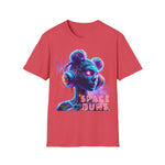 Space Buns T-Shirt – Futuristic Alien Art Tee, 420-Inspired Cosmic Style