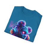 Space Buns T-Shirt – Futuristic Alien Art Tee, 420-Inspired Cosmic Style