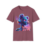 Space Buns T-Shirt – Futuristic Alien Art Tee, 420-Inspired Cosmic Style