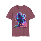 Space Buns T-Shirt – Futuristic Alien Art Tee, 420-Inspired Cosmic Style