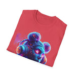 Space Buns T-Shirt – Futuristic Alien Art Tee, 420-Inspired Cosmic Style
