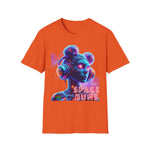 Space Buns T-Shirt – Futuristic Alien Art Tee, 420-Inspired Cosmic Style