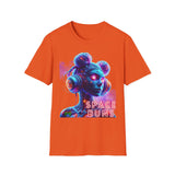 Space Buns T-Shirt – Futuristic Alien Art Tee, 420-Inspired Cosmic Style