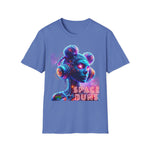 Space Buns T-Shirt – Futuristic Alien Art Tee, 420-Inspired Cosmic Style