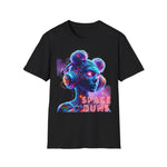 Space Buns T-Shirt – Futuristic Alien Art Tee, 420-Inspired Cosmic Style