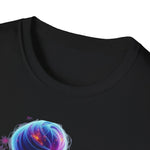 Space Buns T-Shirt – Futuristic Alien Art Tee, 420-Inspired Cosmic Style