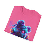 Space Buns T-Shirt – Futuristic Alien Art Tee, 420-Inspired Cosmic Style