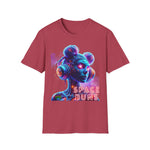 Space Buns T-Shirt – Futuristic Alien Art Tee, 420-Inspired Cosmic Style