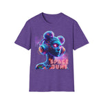 Space Buns T-Shirt – Futuristic Alien Art Tee, 420-Inspired Cosmic Style