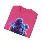 Space Buns T-Shirt – Futuristic Alien Art Tee, 420-Inspired Cosmic Style