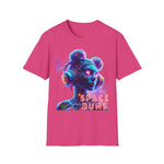 Space Buns T-Shirt – Futuristic Alien Art Tee, 420-Inspired Cosmic Style
