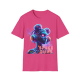 Space Buns T-Shirt – Futuristic Alien Art Tee, 420-Inspired Cosmic Style