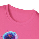 Space Buns T-Shirt – Futuristic Alien Art Tee, 420-Inspired Cosmic Style