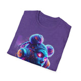 Space Buns T-Shirt – Futuristic Alien Art Tee, 420-Inspired Cosmic Style