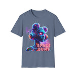 Space Buns T-Shirt – Futuristic Alien Art Tee, 420-Inspired Cosmic Style