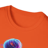 Space Buns T-Shirt – Futuristic Alien Art Tee, 420-Inspired Cosmic Style
